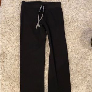 Figs Livingston Black Scrub Pants